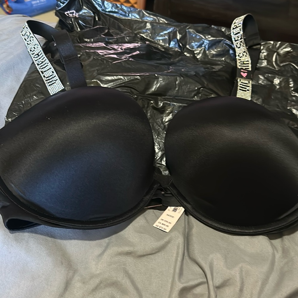 Victoria Secret Very sexy sparkle bra and matching thong panty